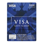 Visa $200 Gift Card