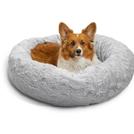 The Original Calming Donut Cat and Dog Bed