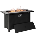 Walsunny 45 inch Outdoor Propane Fire Pit