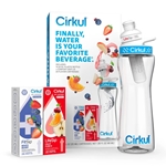 Cirkul 22oz Plastic Water Bottle Starter Kit
