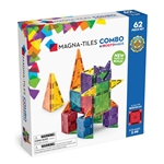 MAGNA-TILES Combo 62-Piece Magnetic Construction Set