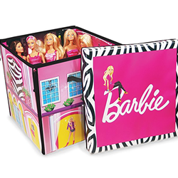 Neat-Oh Barbie ZipBin 40 Doll Dream House Toy Box & Playmat