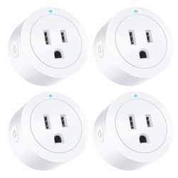 Smart Wi-Fi Outlet 4-Pack