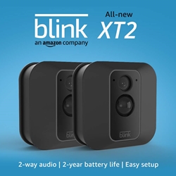 Blink XT2 Outdoor/Indoor Smart Security Camera - 2 camera kit
