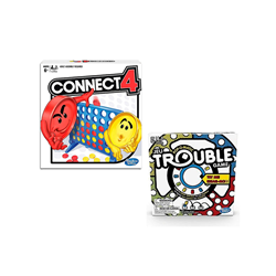 Connect 4 Classic Grid Board Game, 4 in a Row Game for Kids, 2 Player  Strategy Board Games, Ages 6+ 