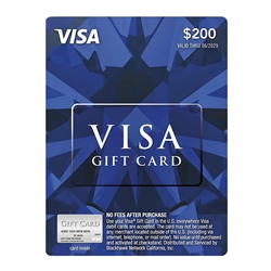 Visa $200 Gift Card