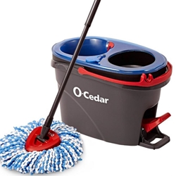 O-Cedar EasyWring Rinse Clean Spin Mop & Bucket