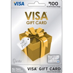 Visa $100 Gift Card, Gift Cards